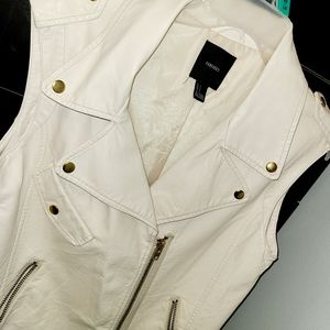 Forever 21 Faux Leather Vest
